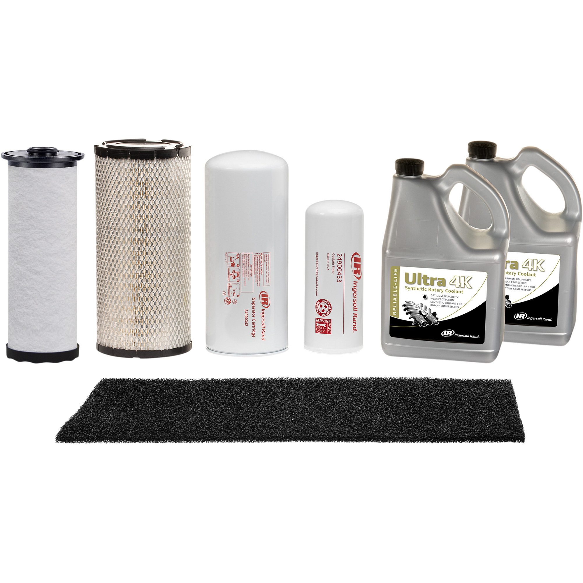 Ingersoll Rand OEM Maintenance Kit, For R Series 11-22i Oil-Flooded Rotary Screw Air Compressor, Model# 47739540001